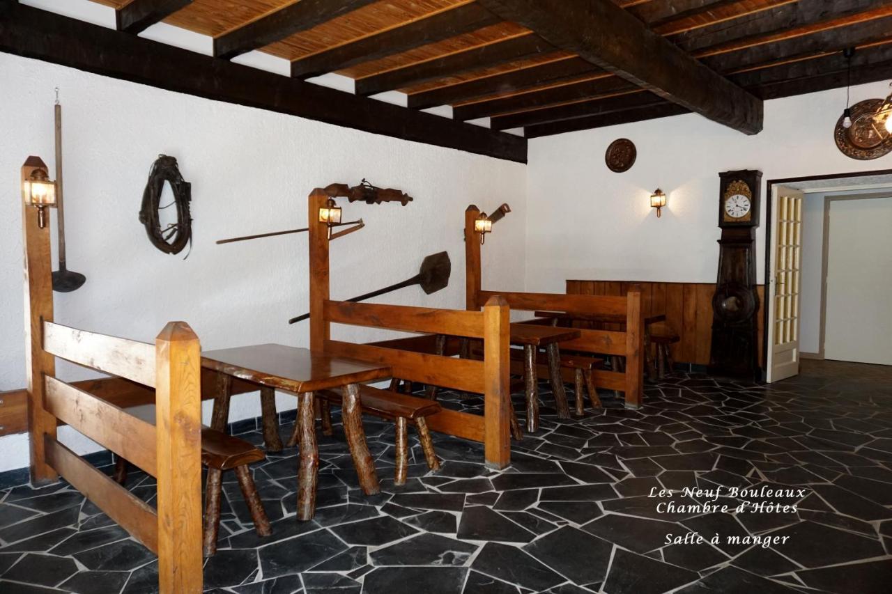 Les Neuf Bouleaux Bed & Breakfast Job Екстериор снимка